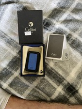 Colibri Blue Rally Jet Lighter Refillable Butane picture