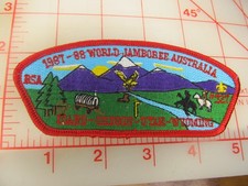 1987 - 88 World Jamboree collectible Unit 327 JSP Idaho-Oregon-Utah-Wyoming (o4) picture