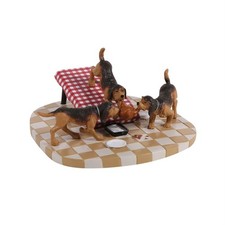 Dept 56 TURKEY FOR THE HOUNDS A Christmas Story Village 6015615 NEW picture