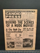 1967 Nov 26th Candid Press Newspaper, City Built for Transvestites  (VRN10D) picture
