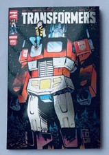 Transformers #1 Daniel Warren Johnson Exclusive Metallic Foil LTD to 350 IT picture