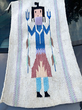Handwoven Native American Style Rug/Textile Wall Hanging, Yei Figure Design picture