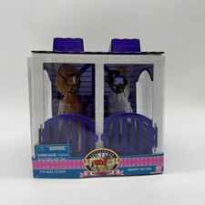 Kid Kore Shenandoah Riding Club Horse Stable Brown White Horse Vintage New 1997 picture