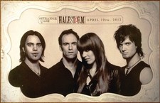 HALESTORM The Strange Case Of Ltd Ed RARE Tour POSTER FRAME & SIZE OPTION picture