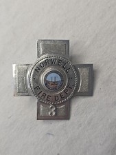 VINTAGE NORWELL MA FIRE DEPT FIREMAN BADGE RARE picture