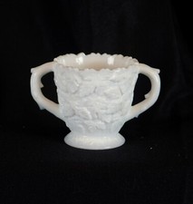 Westmoreland Bramble Milk Glass Sugar Bowl picture