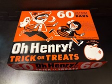 1950s Oh Henry (Halloween, variation #5) - Empty custom design display box picture