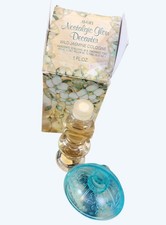 Avon Nostalgic Glow Decanter Wild Jasmine Cologne 1 Fl Oz w Box Vtg Unused Stock picture