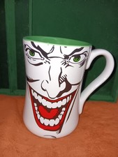 Six Flags “THE JOKER MUG” Batman DC Comics-Ceramic Coffee Mug-Made in Thailand picture