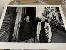 Andy Warhol & Basquiat Signed by Ricky Powell - large edition picture