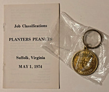 1991 PLANTERS 75TH ANNIVERSARY 1916 – 1991 MINT IN BAG + 1974 WORKER JOBS BOOK picture