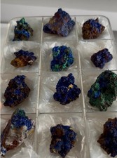 Sparkling Blue Azurite – 12 Piece Lot picture