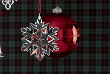 Lenox 2024 Optic Crystal Snowflake Ornament Annual Holiday Ornament NEW IN BOX picture