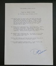 DWAYNE HICKMAN AUTOGRAPH CHILD ACTOR DOBIE GILLIS TYPED QUOTE SIGNED picture