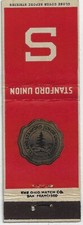 Matchbook Cover Leland Stanford Junior University Union Manumark Unknown . picture