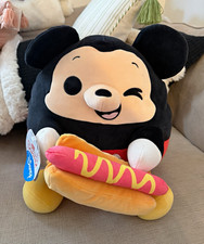 ZURU Snackles Disney Mickey Mouse Soft Plush Holding Hot Dog MPN 77704A picture