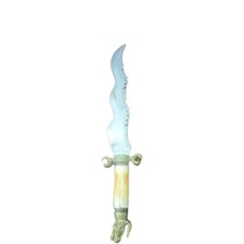 Vintage Ridge Runner Bone Handle Dragon Sword. Pakistan Stainless. With Sheath.  picture