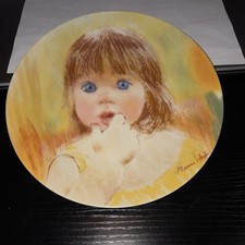 1985 Edwin Knowles Frances Hook Fascination Legacy Collector Plate Decorative picture
