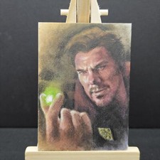 Marvel Infinity Saga 1/1 Hand-Drawn Art Sketch Card Doctor Strange by Huy Truong picture