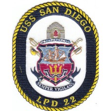 LPD-22 USS San Diego Patch picture