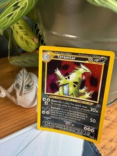 Tyranitar 12/75 Rare Neo Discovery Pokemon Holo NM/LP - SWIRL picture