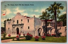 Postcard $1.11 Alamo - Lovely 1941 Note picture