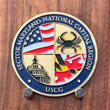 USCG Sector Maryland National Capital Region Challenge Coin  W#25 picture