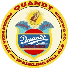 Quandt Beer & Ale of Troy, New York NEW Sign: 28