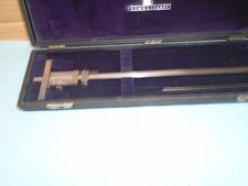 Brown & Sharpe No. 600 vintage Vernier Depth Gauge Gage w/ 2 Rules 6