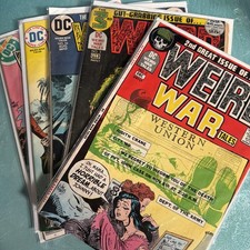 Weird War Tales Bronze Age Lot #2 #3 #16 #34 #69 Our Fighting Forces 122 126 picture