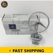 Mercedes Benz Hood Ornament 221-880-00-86 Genuine OEM picture