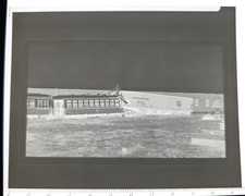 C. 1948 United Electric Railway #2003 Warwick, RI Collision Crash Photo Negative picture