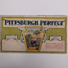 Vtg 1910s Pittsburgh Perfect Wire Fences Catalog Booklet Elephant Sherrard IL picture