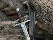 King Arthur Legend Excalibur Sword Hand Forged Legend of the Sword Replica picture