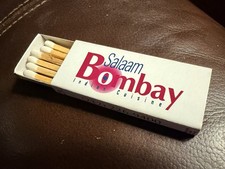 Salaam Bombay Indian Cuisine, New York City, Full Unstruck Slim Matchbook picture