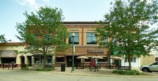 Photo:Downtown Block Cedar Falls Iowa Storefronts and Buildings picture