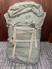 Vintage WW2 1942 Dated M-1943 US Army Jungle Field Pack Olive Drab Green picture