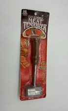 Vintage Travco HomeCraft Cast Aluminum Wood Handled Meat Tenderizer Taiwan 1987 picture