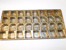 Antique Vintage FRANKFORD MILK CHOCOLATE BAR Candy MOLD 15.5
