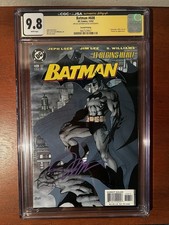 RARE DC Comics Batman #608 2003 CGC 9.8 Second Print Variant SIGNED JSA Jim Lee picture