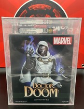 🔥2022 DIAMOND DOCTOR DOOM (GOD EMPEROR) MINI BUST GRADED 9.0 UNCIRCULATED🔥 picture