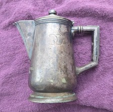 Gorham 1929 Dirigible Silver Soldered Pot Southern Hotel Baltimore Art Deco CC picture
