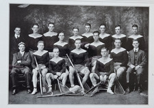 RARE 1917 LEHIGH UNIVERSITY LACROSSE PHOTO - FRAMED CALENDAR  - NATL CHAMPS picture