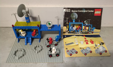 Vintage LEGO Classic Space 493 Space Command Center (Flatplate) Complete No Box picture