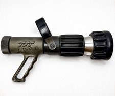 Rare LBFD Long Beach NY Fire Dept Auction TFT Task Force Tips Fire Hose Nozzle picture