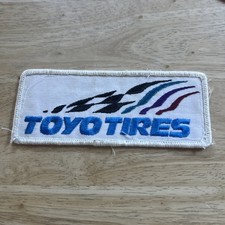 Vintage Toyo Tires Racing Patch – Embroidered JDM Motorsport Uniform Patch picture