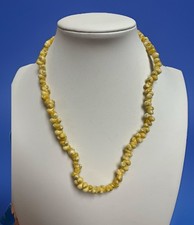 Vintage Mongo Shell Lei Necklace Single Strand MCM Hawaiian Jewelry 17” picture