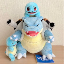 Pokémon PokéPark Kanto Blastoise & Squirtle Plush Summer Goods Water Type picture