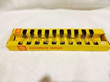 Vintage Shell Gasoline service station Bulbs - Lamps GE 211 BULB 12 Volt picture