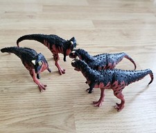 Vintage Battat Carnotaurus Dinosaurs Museum of Science Boston 1997 Lot of 4 READ picture